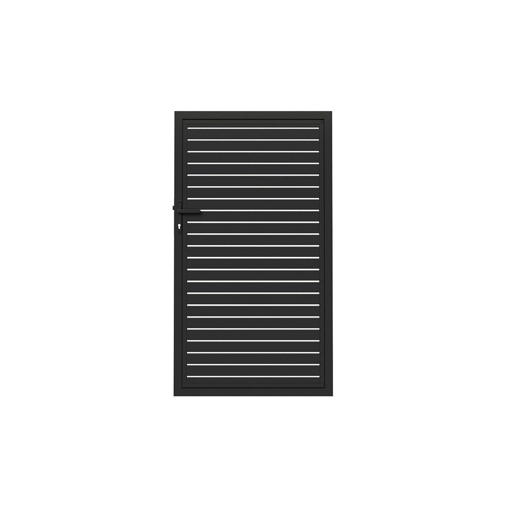 Aluminium Slat Privacy Gate gallery detail image