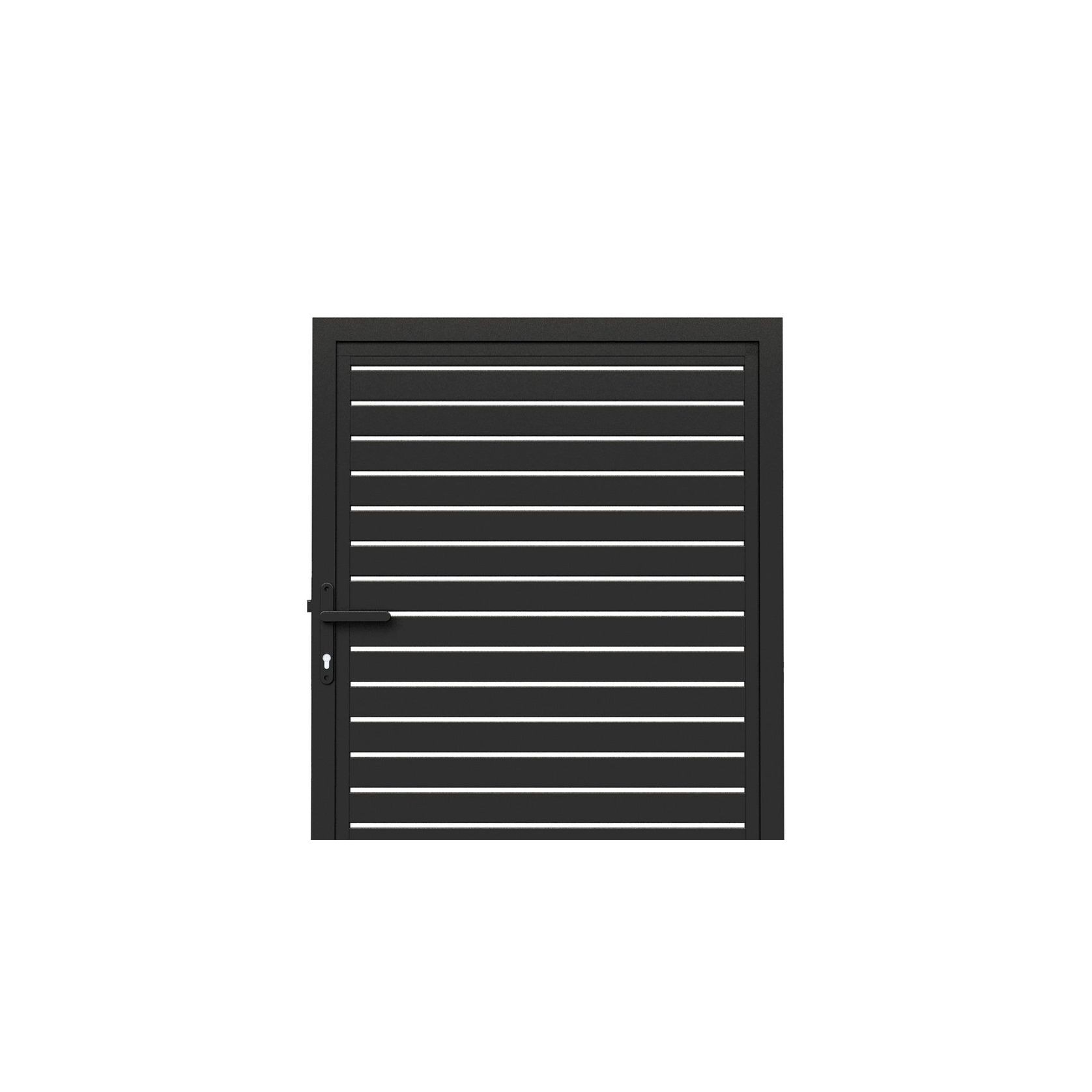 Aluminium Slat Privacy Gate gallery detail image