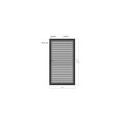 Aluminium Slat Privacy Gate gallery detail image