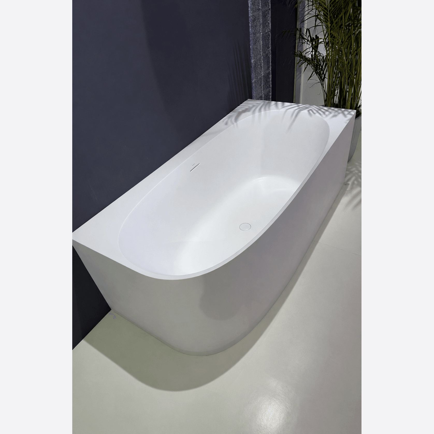 Alvina Extra Wide Left Back-to-wall 1690mm - OV8034LBW gallery detail image