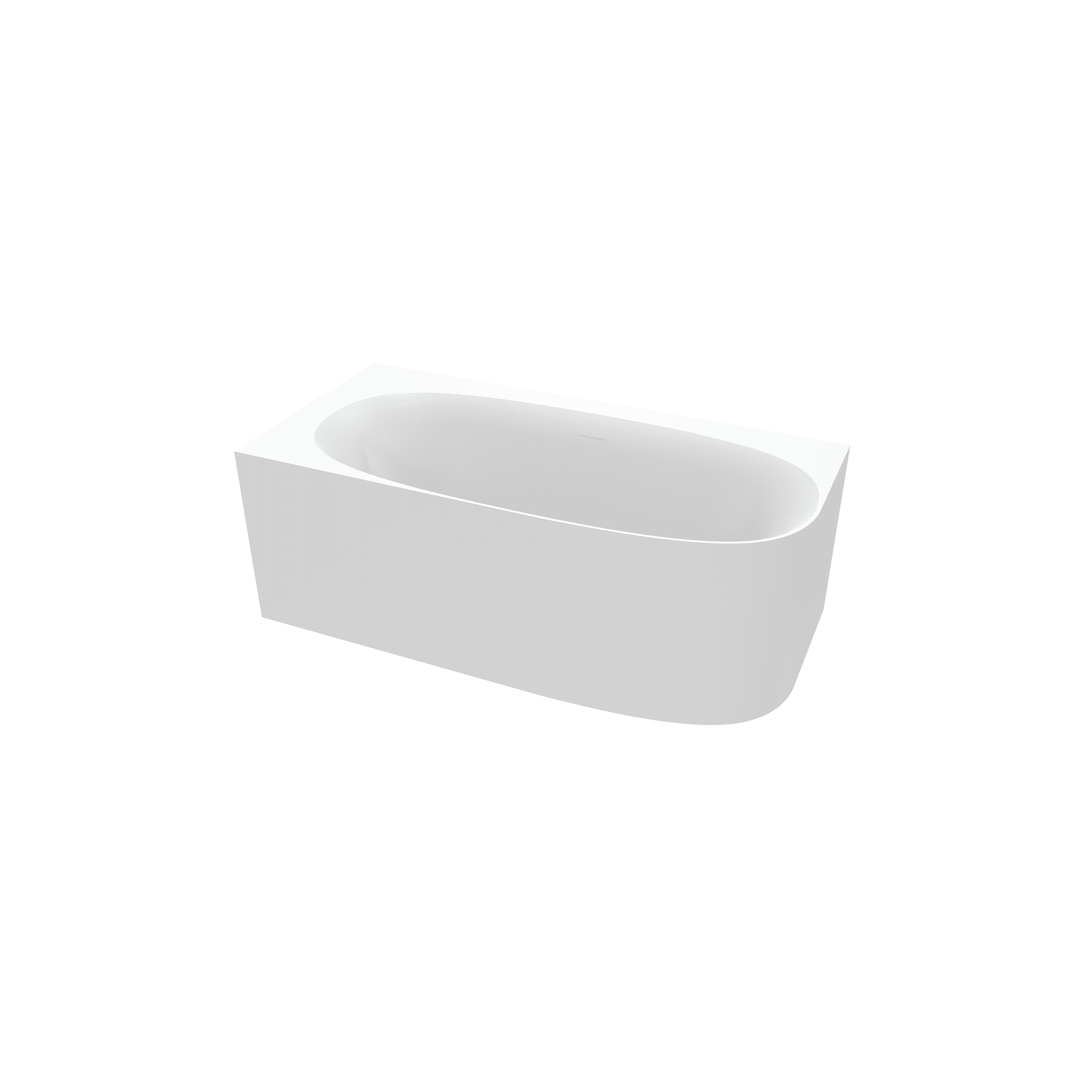 Alvina Extra Wide Left Back-to-wall 1690mm - OV8034LBW gallery detail image