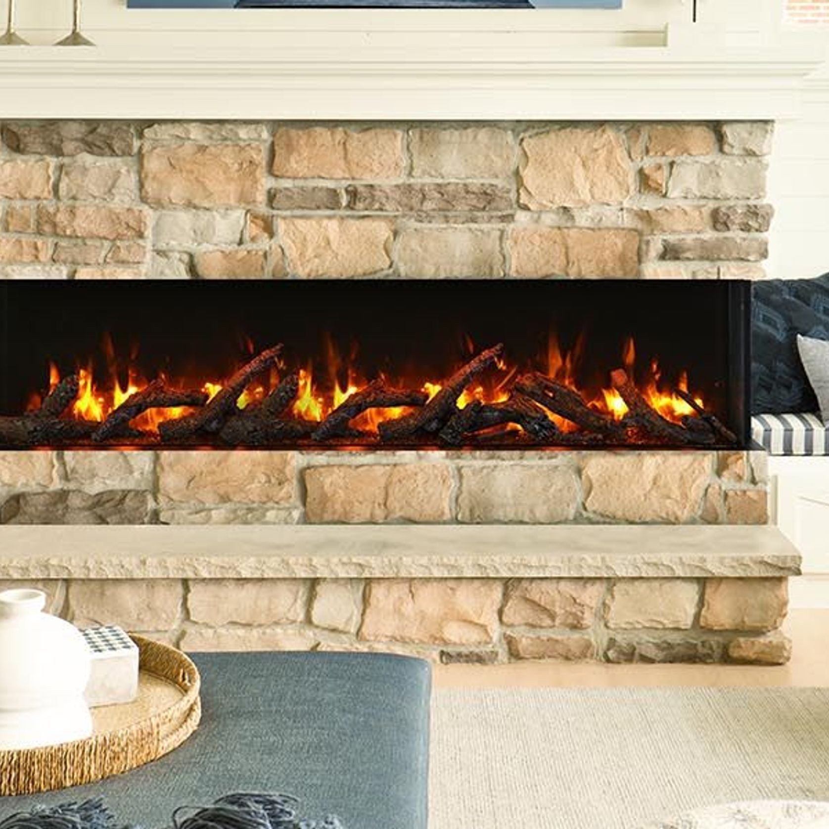 Amantii 72 Truview XL Electric Fireplace gallery detail image