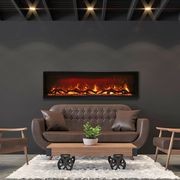 Amantii 60" Symmetry Electric Fireplace gallery detail image