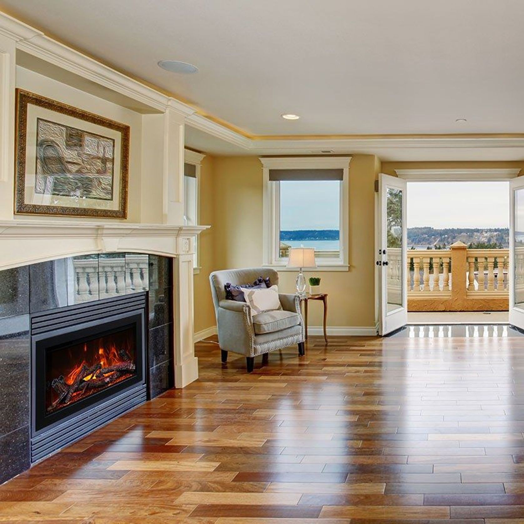Amantii Traditional Trd26 Electric Fireplace gallery detail image