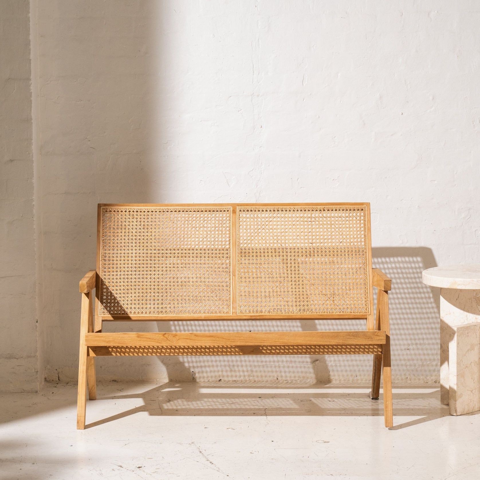 Amar Relaxed Rattan Loveseat gallery detail image