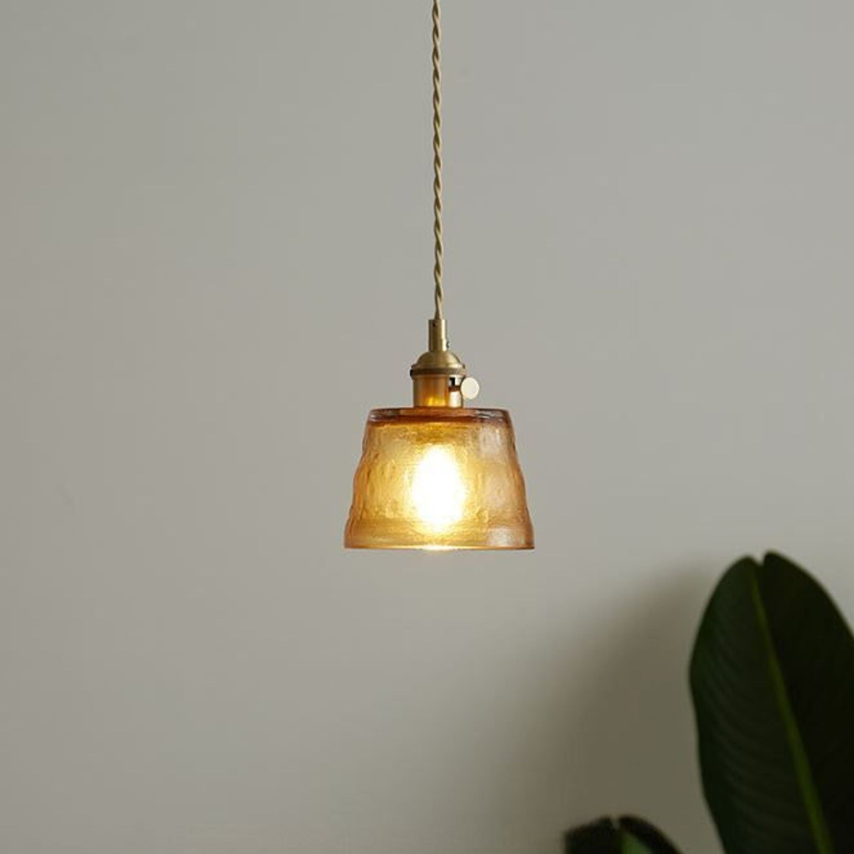 Buster Pendant - Amber gallery detail image