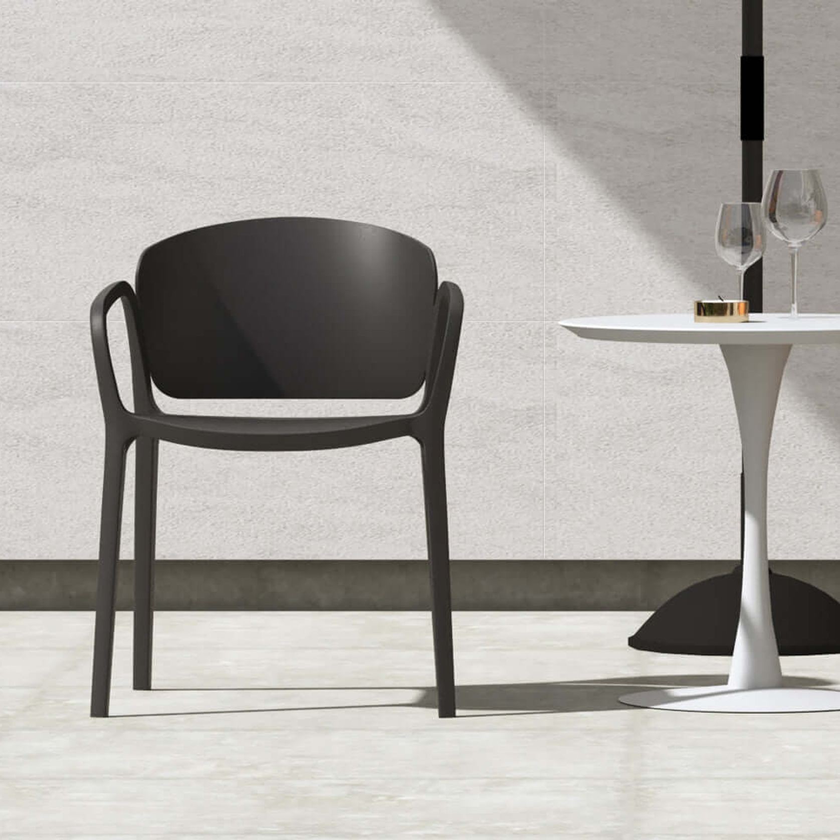 Andi Outdoor Patio Dining Armchair gallery detail image