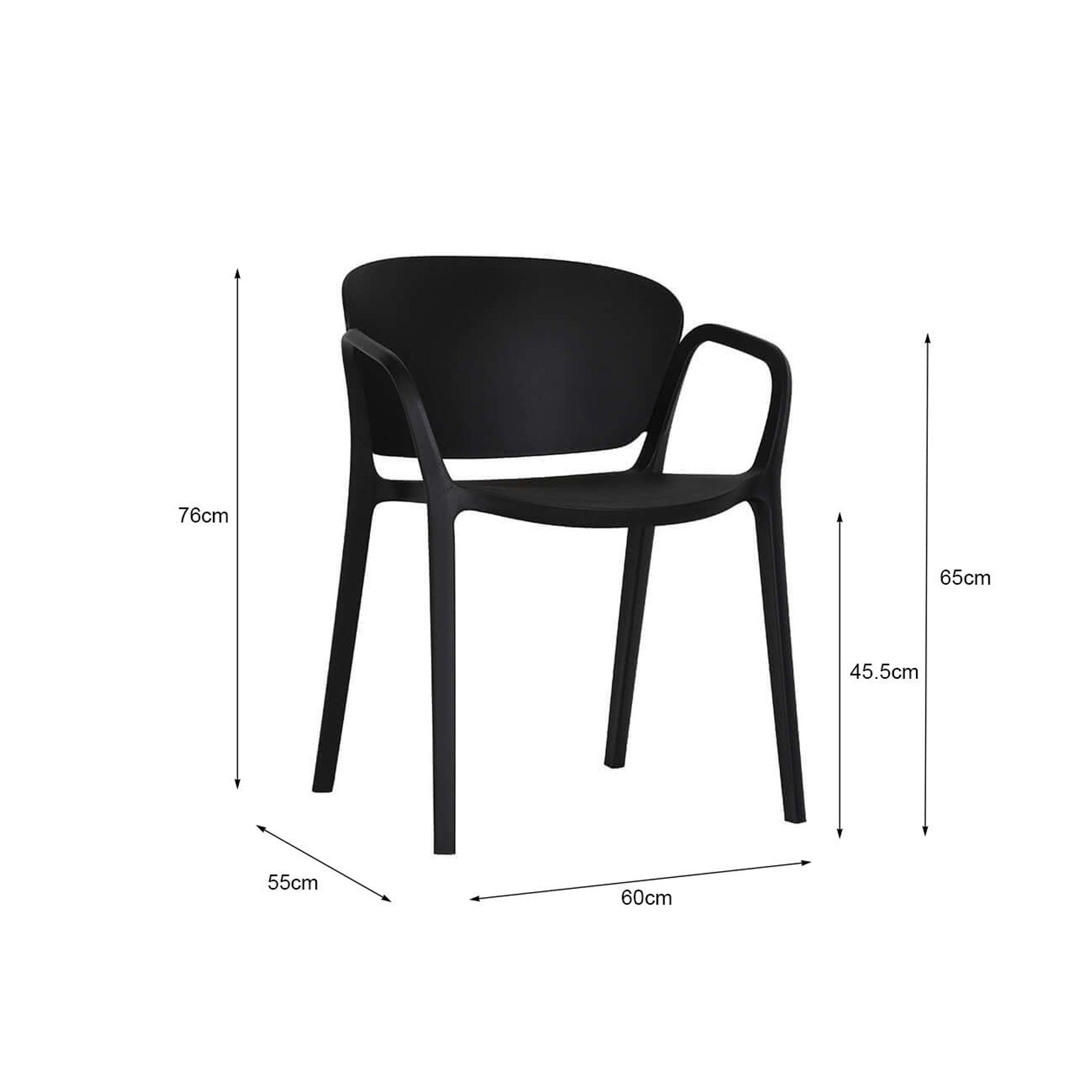 Dipper Table With Andi Chairs 5-Piece Outdoor Dining Set gallery detail image