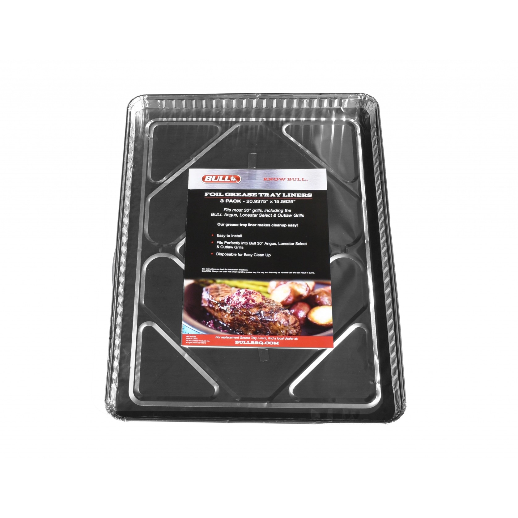 Bull Angus, Outlaw and Lonestar Grill Tray Liner - 12 pcs gallery detail image
