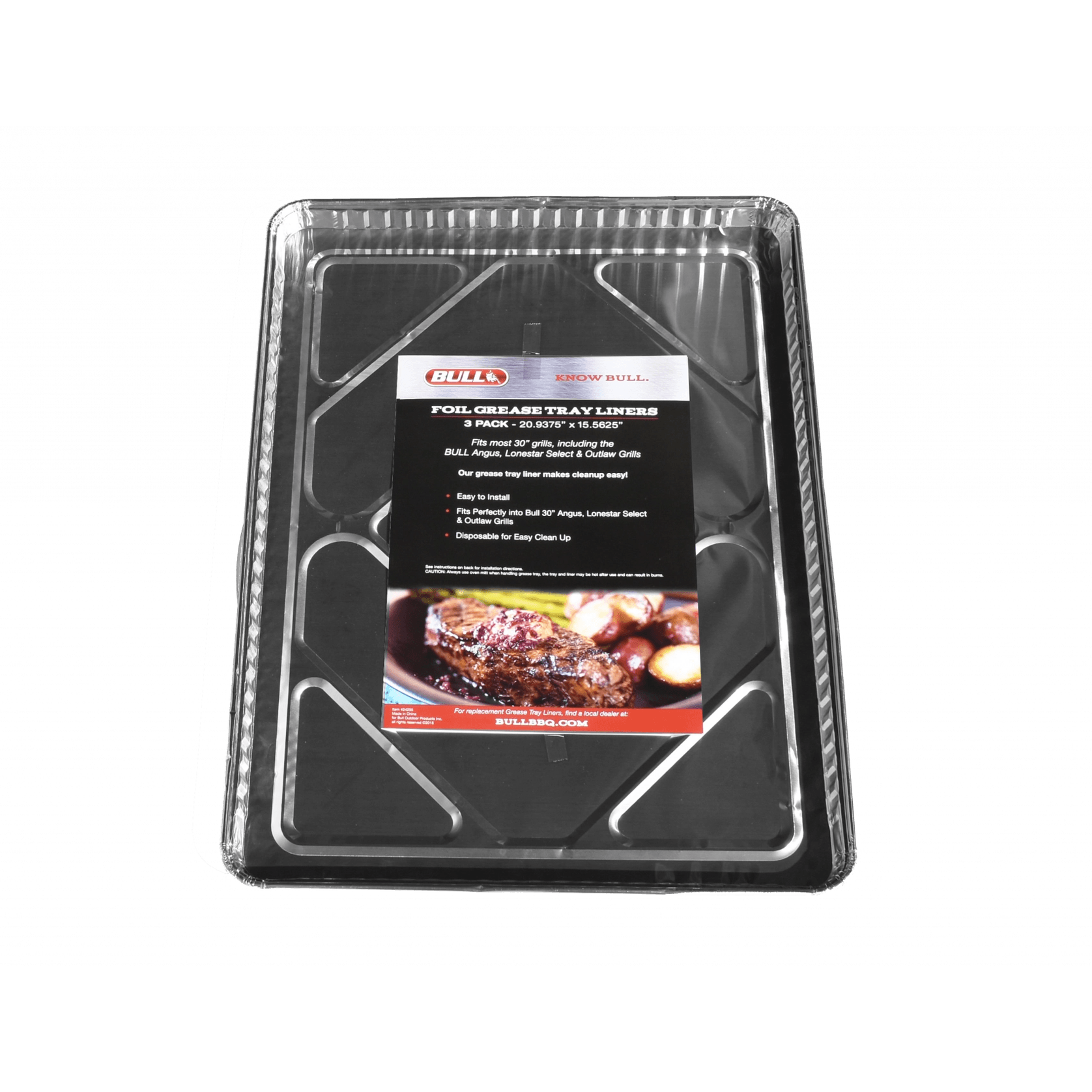 Bull Angus, Outlaw and Lonestar Grill Tray Liner - 12 pcs gallery detail image