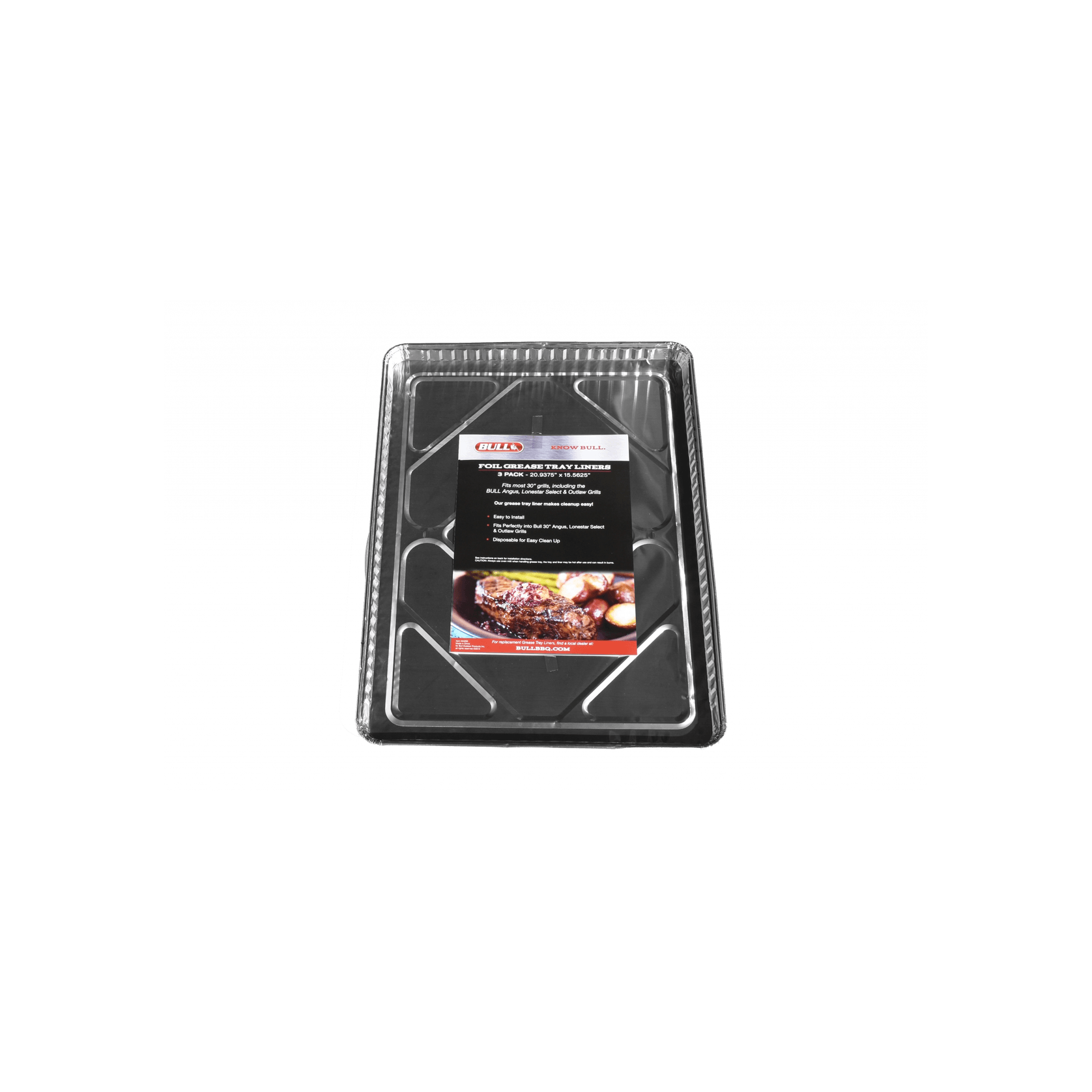 Bull Brahma 97cm Grill Grease Tray Liner - 12 pcs gallery detail image