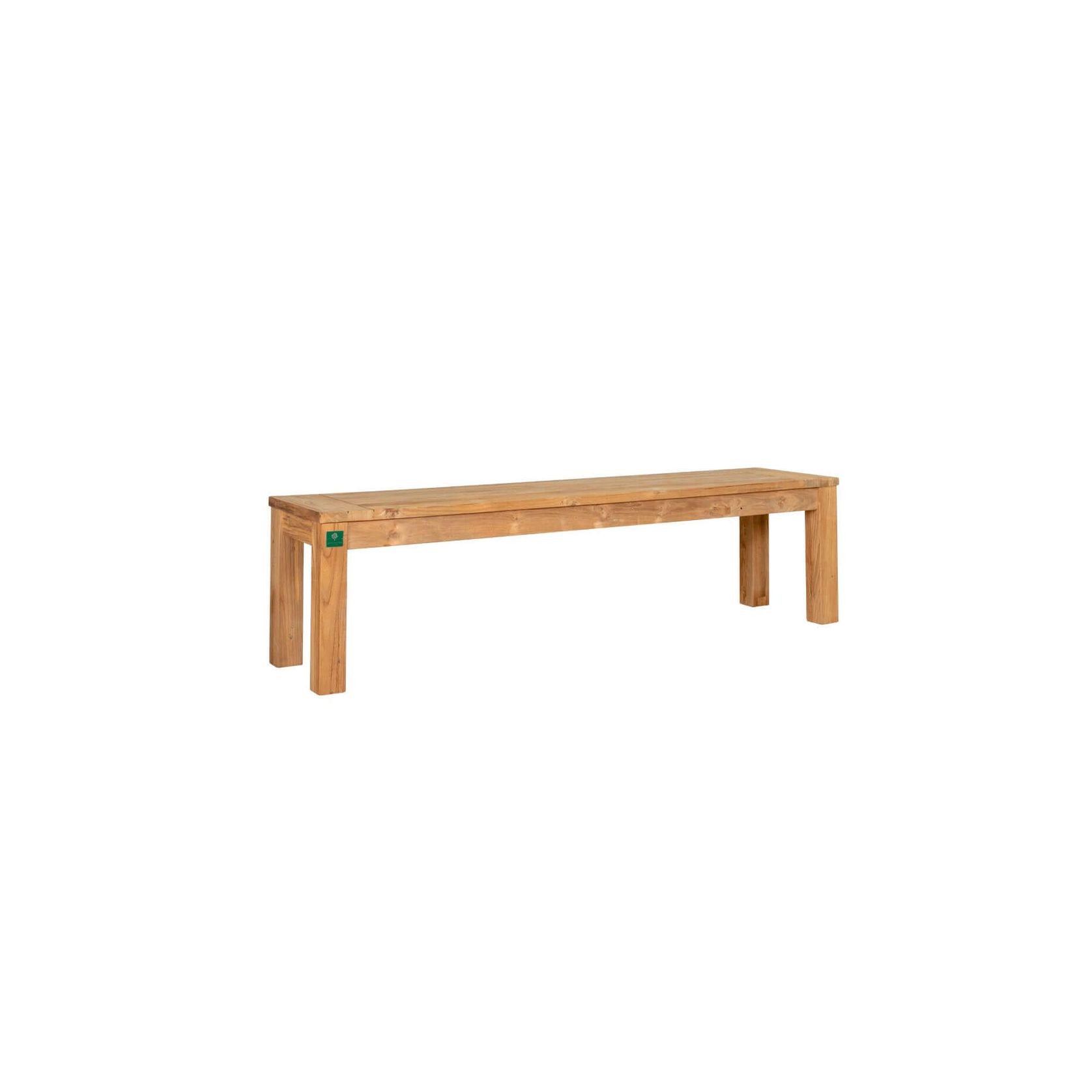 Ankola Teak Outdoor Bench 170cm gallery detail image