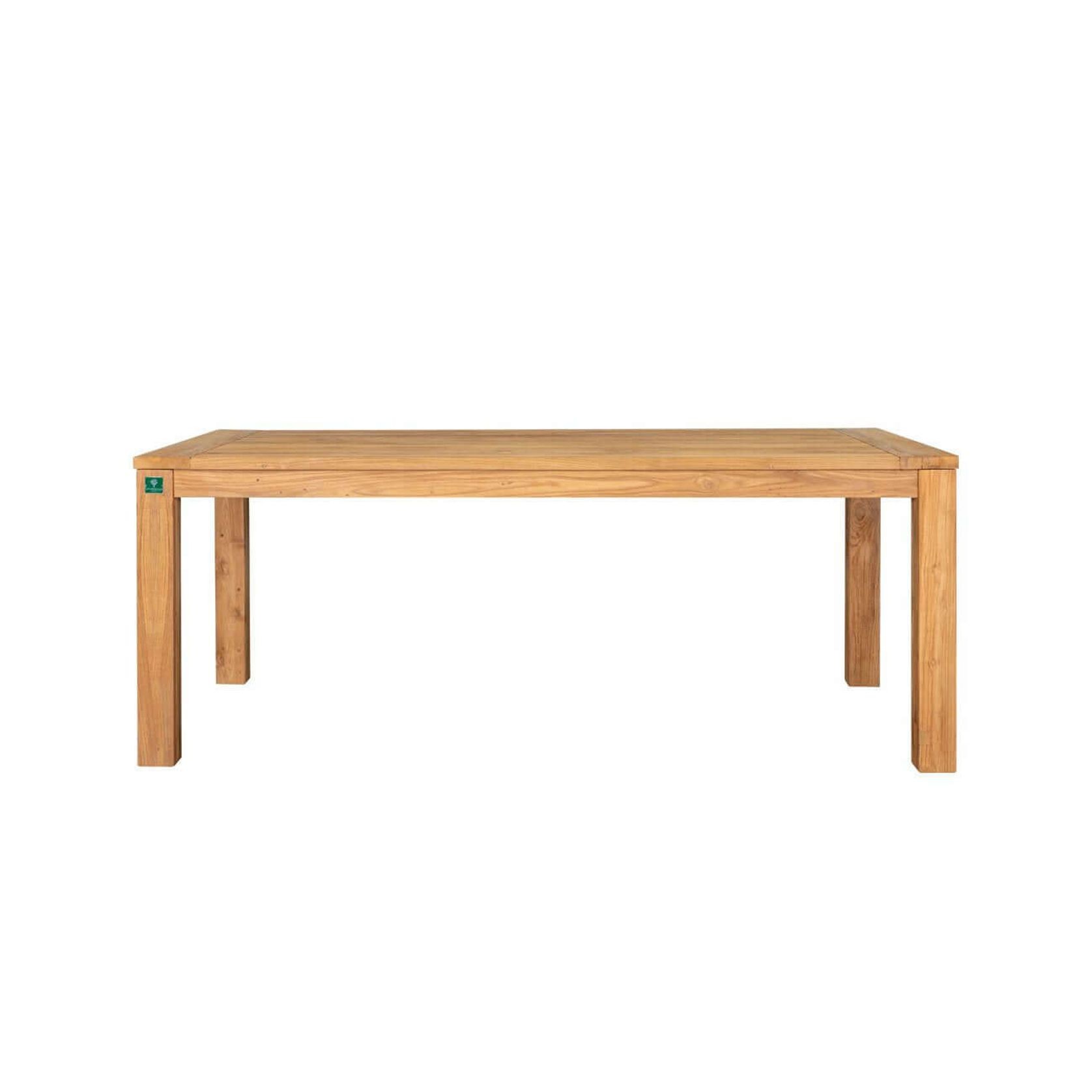 Ankola Teak Outdoor Table - 250 X 100cm gallery detail image