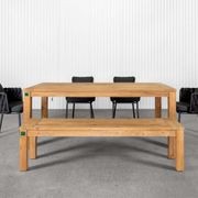 Ankola Teak Outdoor Table 200 X 100cm gallery detail image
