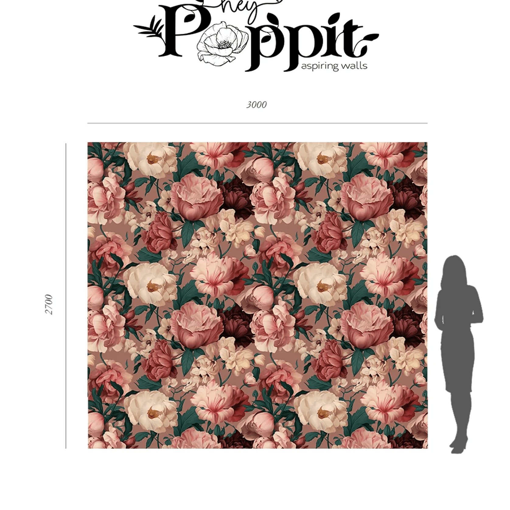 Hey Poppit Wallpaper No. Anthea gallery detail image