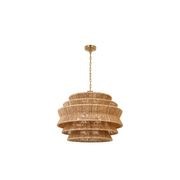 Visual Comfort Chapman & Myers Antigua Medium Drum Chandelier gallery detail image