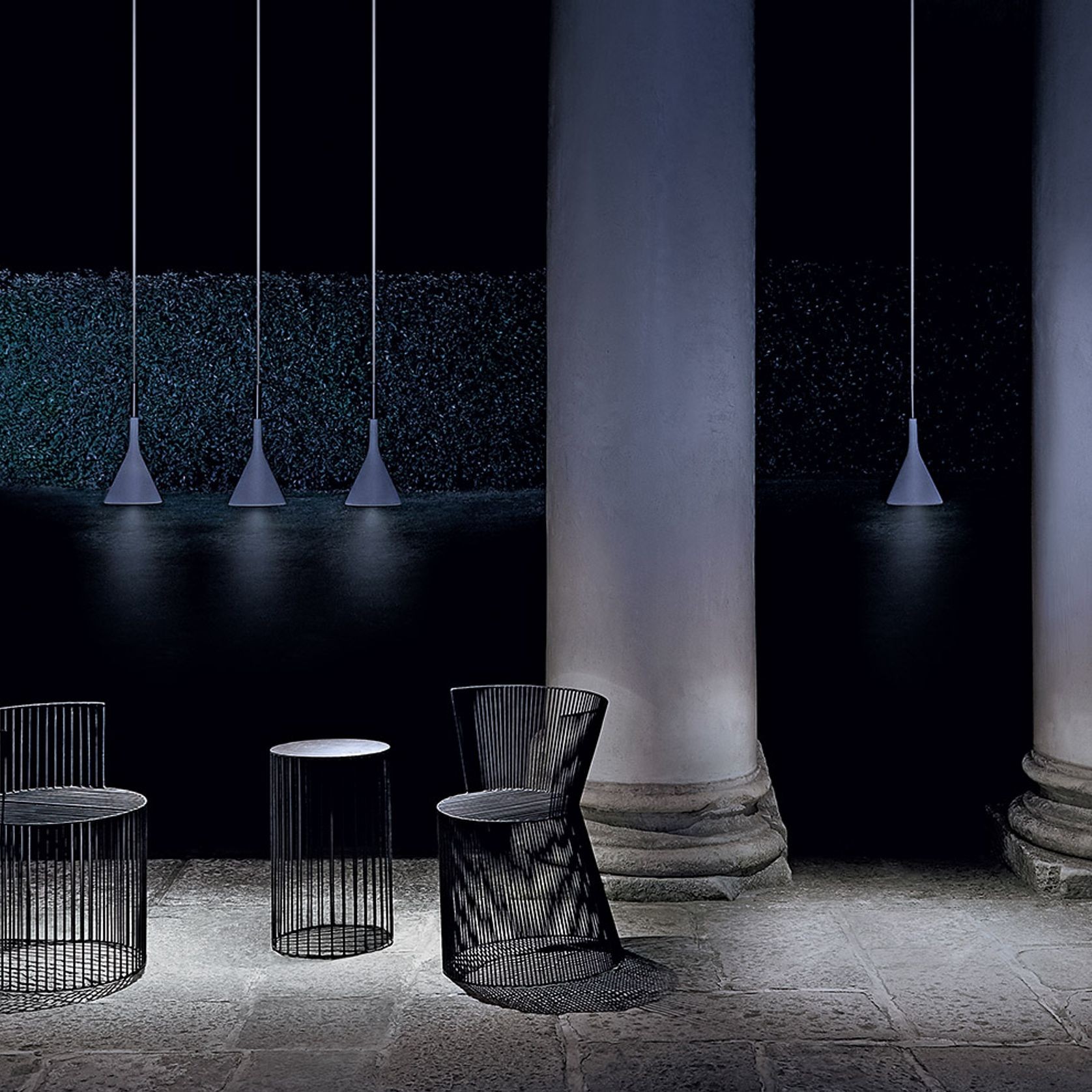 Aplomb Outdoor Suspension Lamp gallery detail image