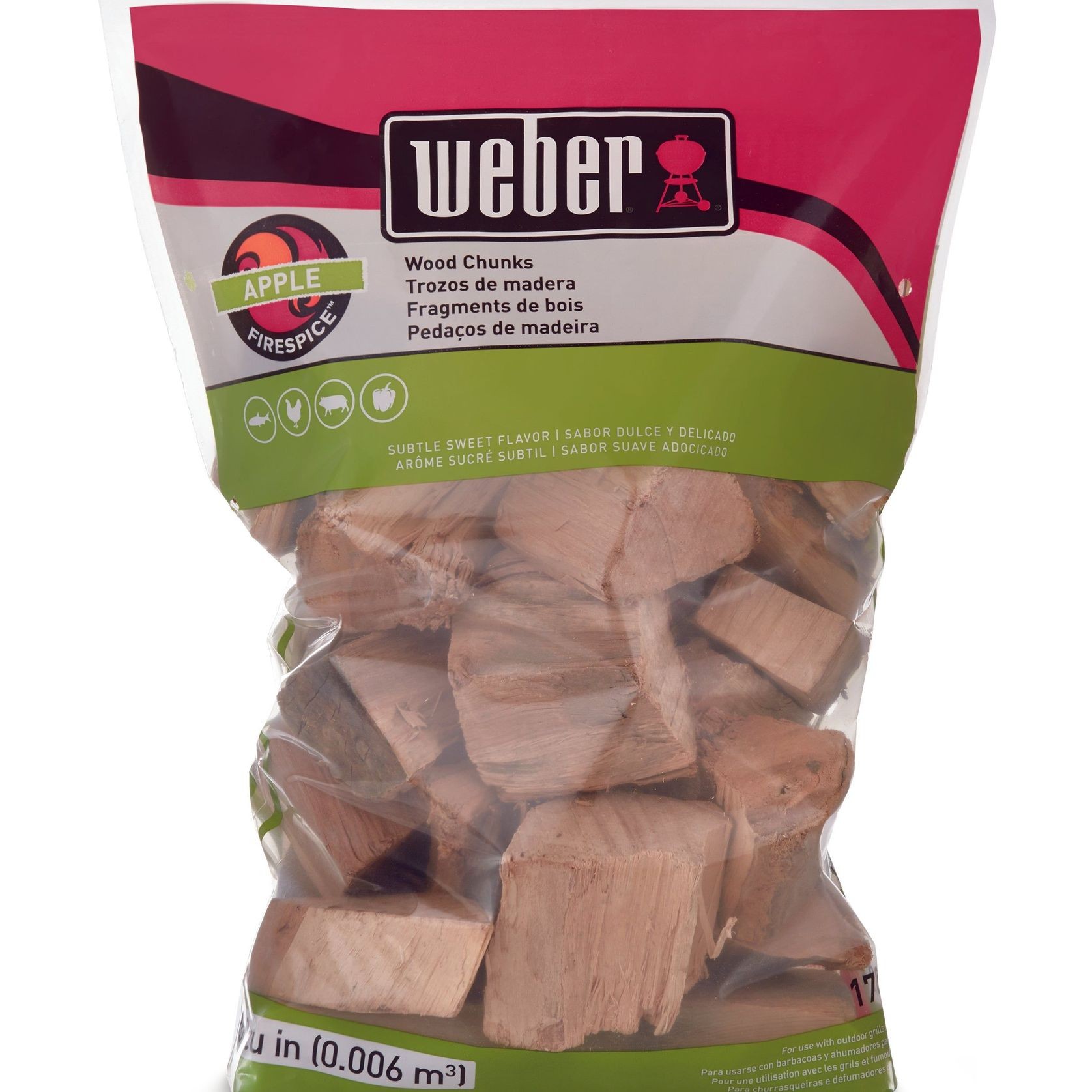 Weber Wood Chunks (1.8kg) gallery detail image