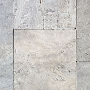 12mm Aqua Silver Travertine French Pattern Tiles gallery detail image