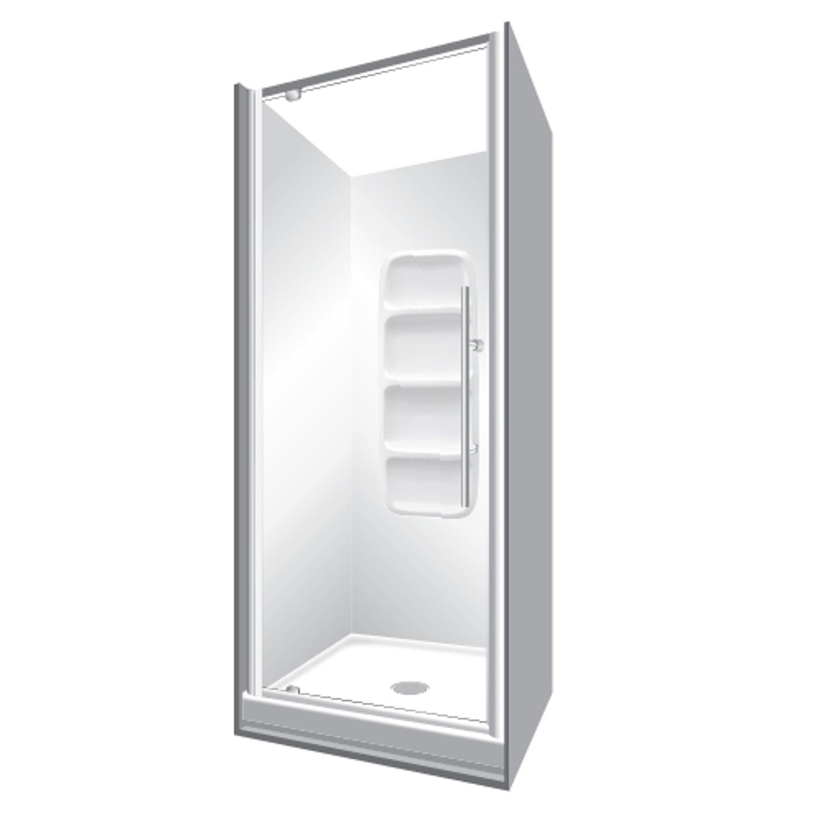 Aquero Alcove 900x900x900 gallery detail image
