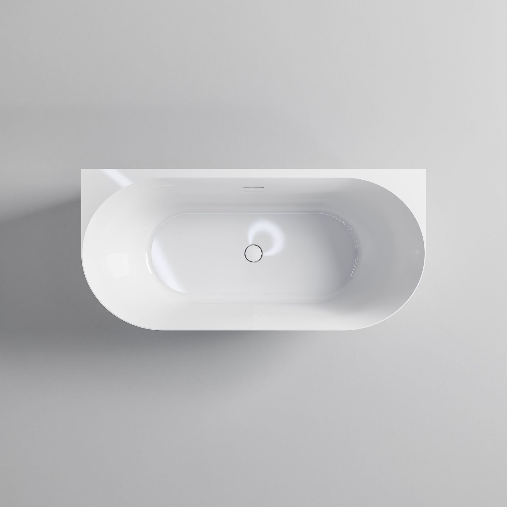 Endura Acrylic Arc 1600 Back to Wall Bath gallery detail image