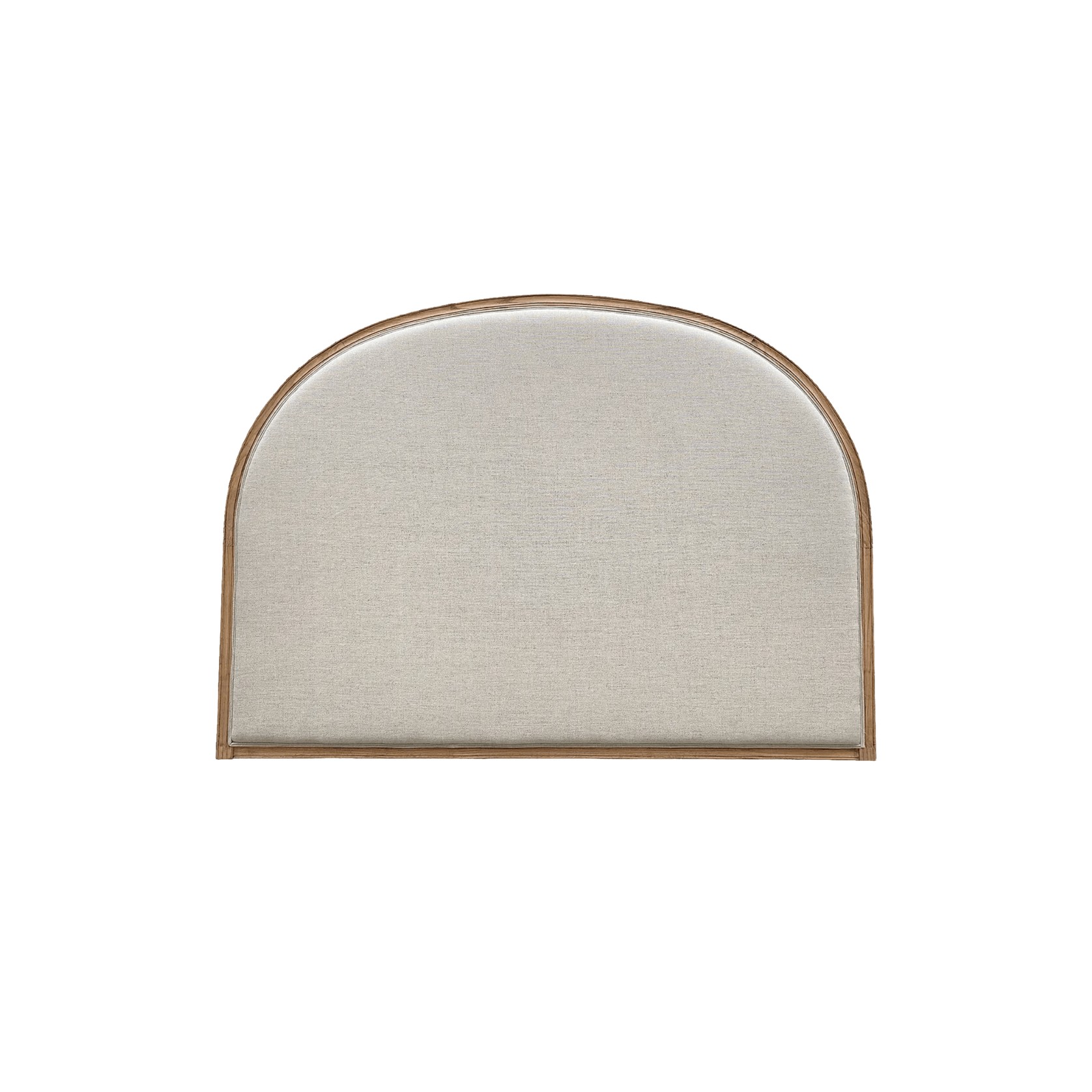 Arch Bed Head - Natural Linen gallery detail image
