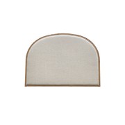 Arch Bed Head - Natural Linen gallery detail image