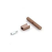 Arezzo Knurled Bar Handle - Single Fixing Post gallery detail image