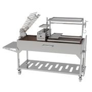 Argentine Extra Large Charcoal & Woodfired Parilla Grill | BBQ26SS gallery detail image