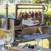 Tagwood BBQ Argentine Santa Maria Wood Fire & Charcoal Grill | BBQ03SS gallery detail image