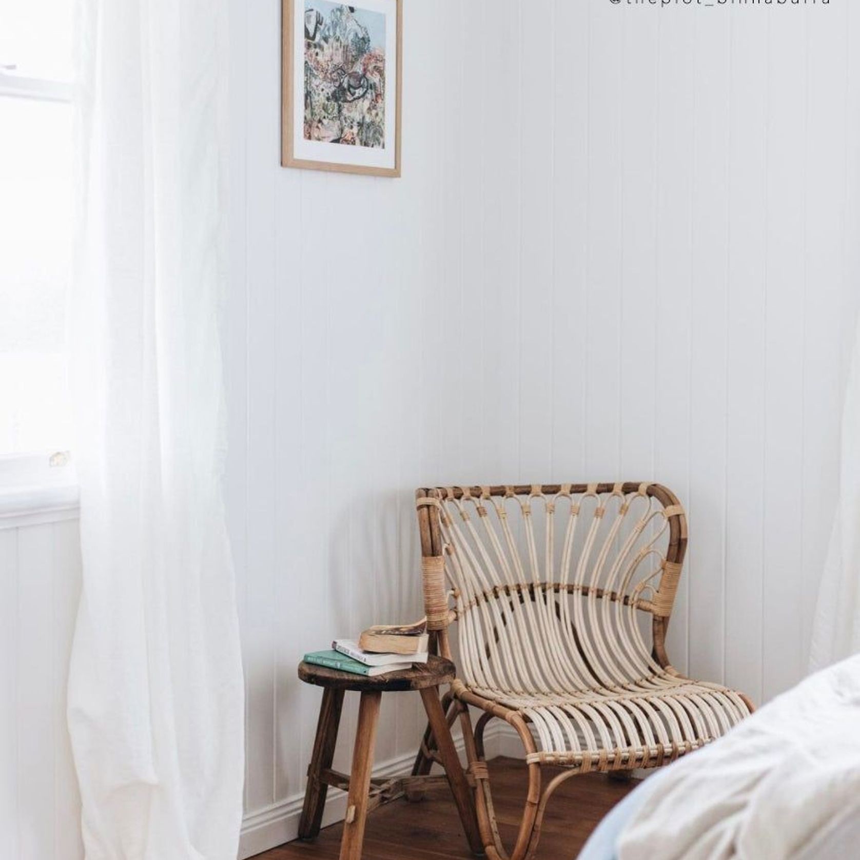 Arju Rattan Armchair in Natural gallery detail image