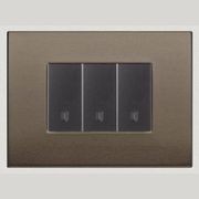 Vimar Eikon Arke Light Switches | Aluminium gallery detail image