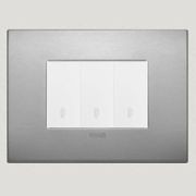 Vimar Eikon Arke Light Switches | Aluminium gallery detail image