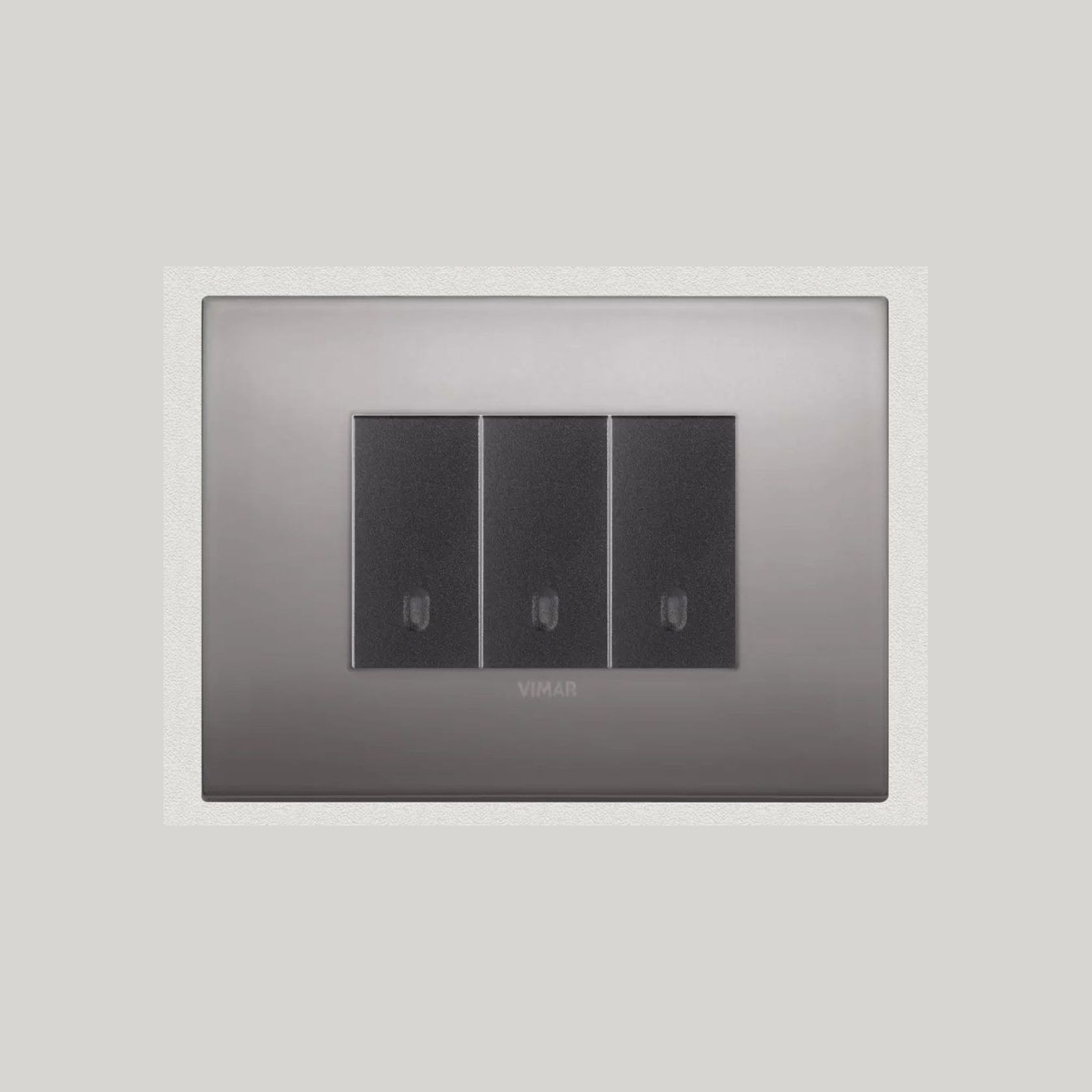 Vimar Eikon Arke Light Switches | Painted Metal gallery detail image