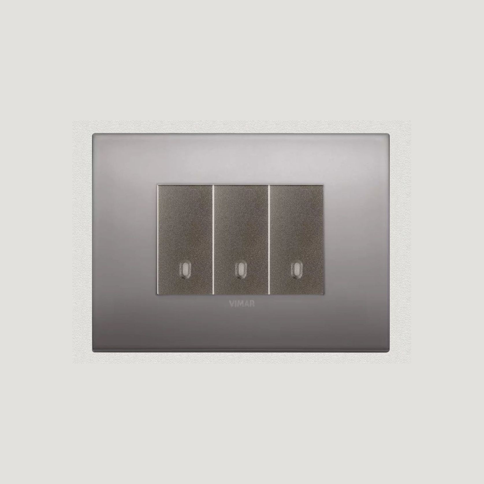 Vimar Eikon Arke Light Switches | Painted Metal gallery detail image