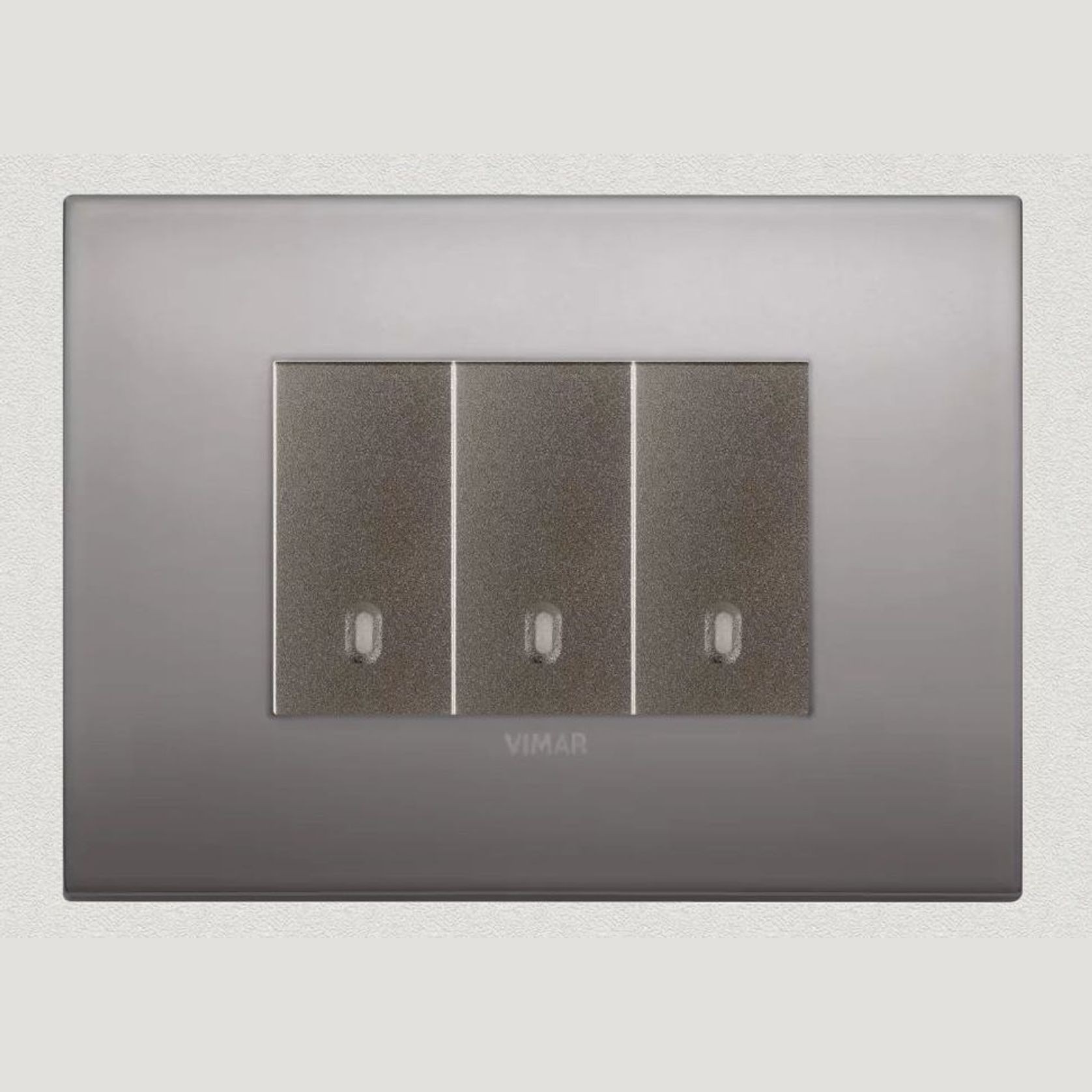 Vimar Eikon Arke Light Switches | Painted Metal gallery detail image