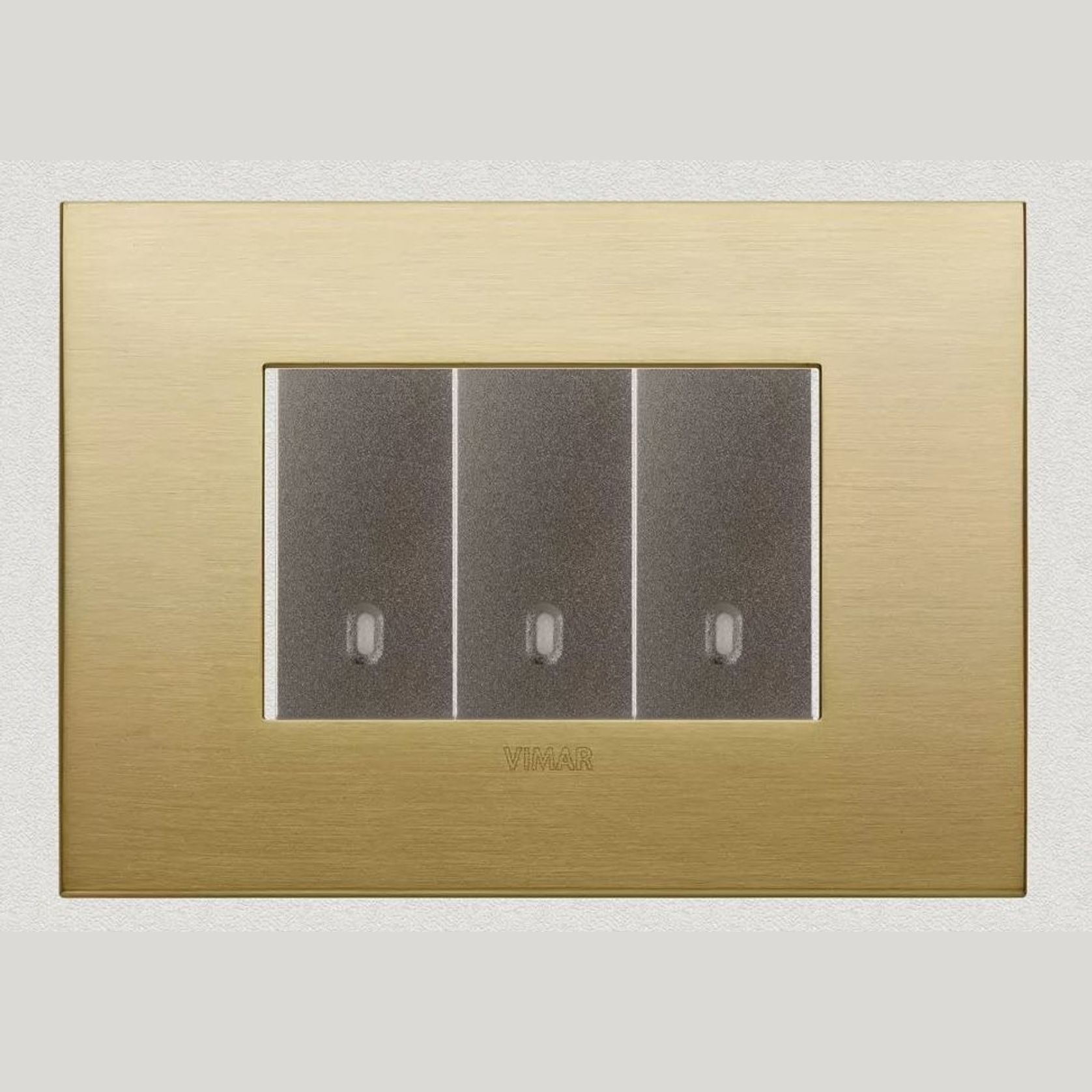 Vimar Eikon Arke Light Switches | Painted Metal gallery detail image