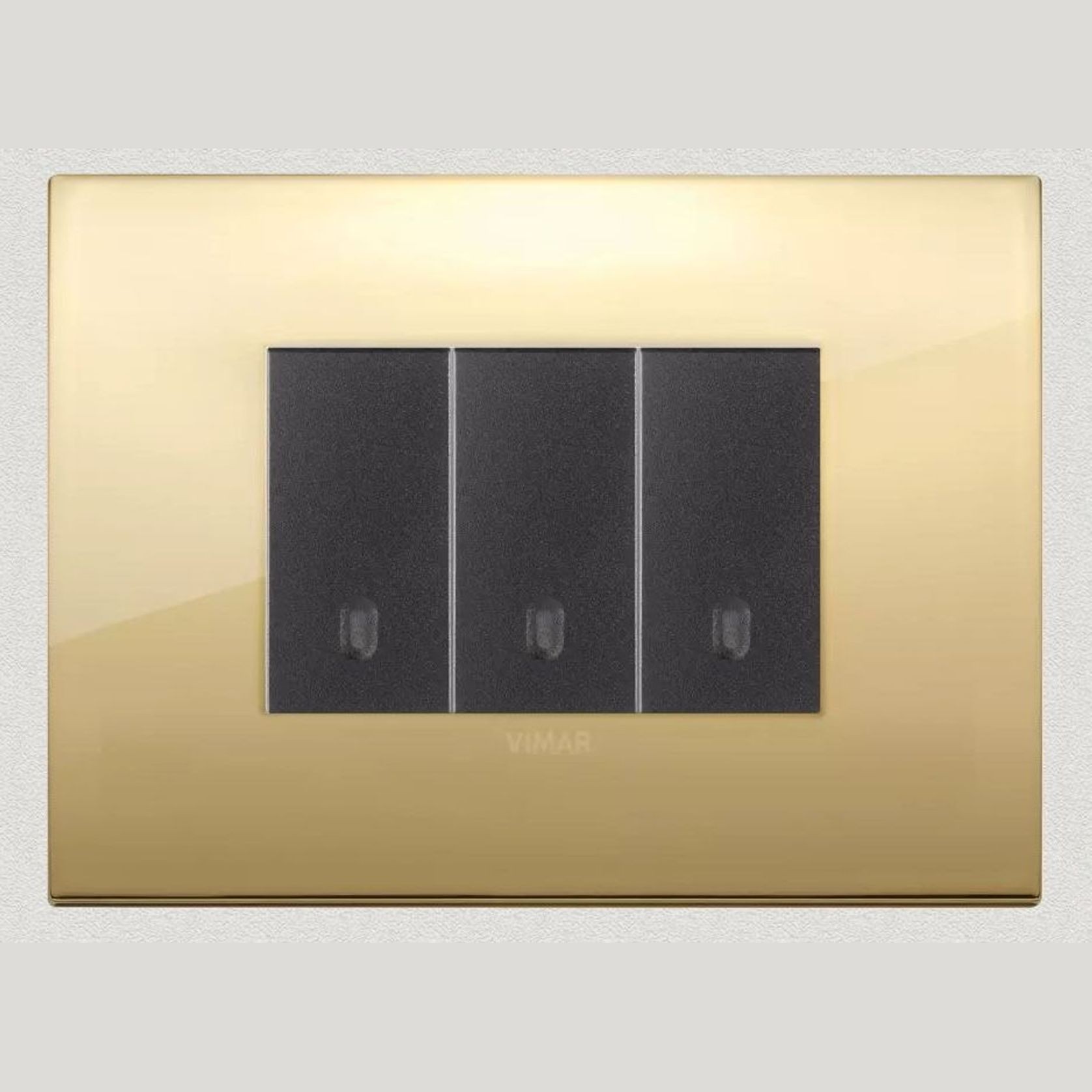 Vimar Eikon Arke Light Switches | Painted Metal gallery detail image