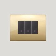 Vimar Eikon Arke Light Switches | Painted Metal gallery detail image