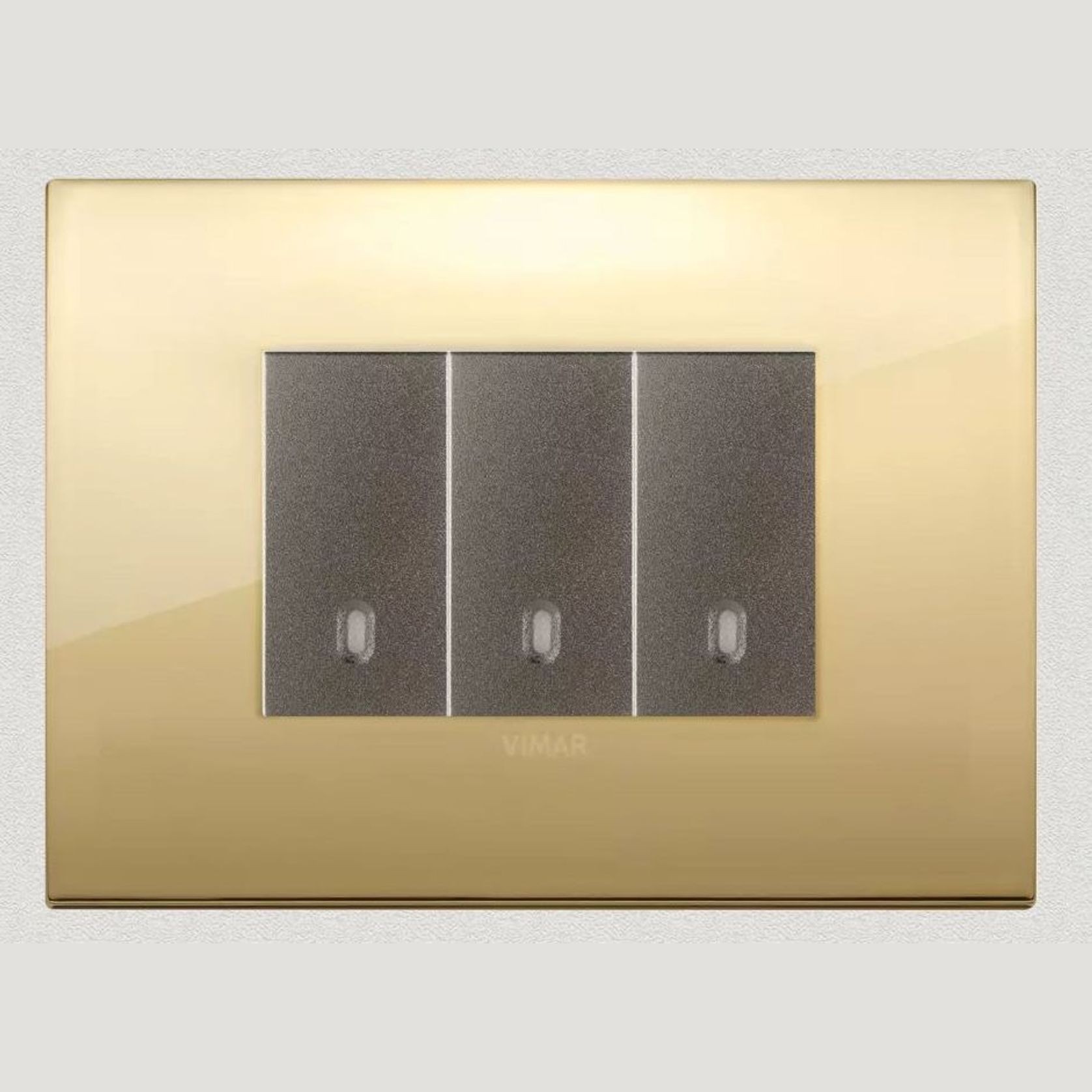 Vimar Eikon Arke Light Switches | Painted Metal gallery detail image