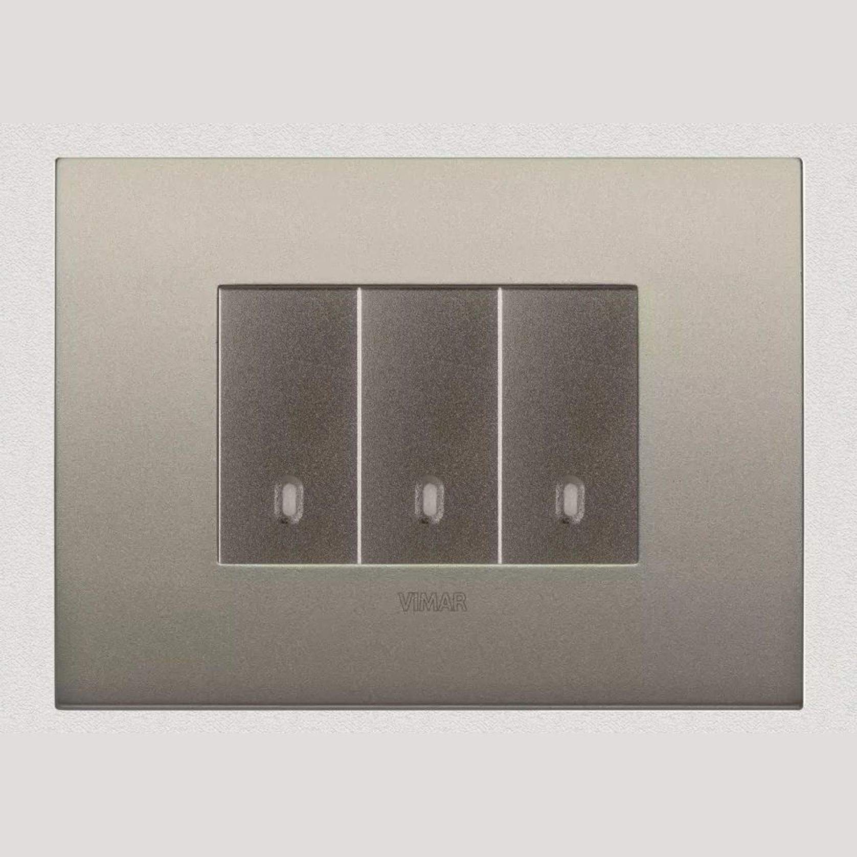 Vimar Eikon Arke Light Switches | Painted Metal gallery detail image