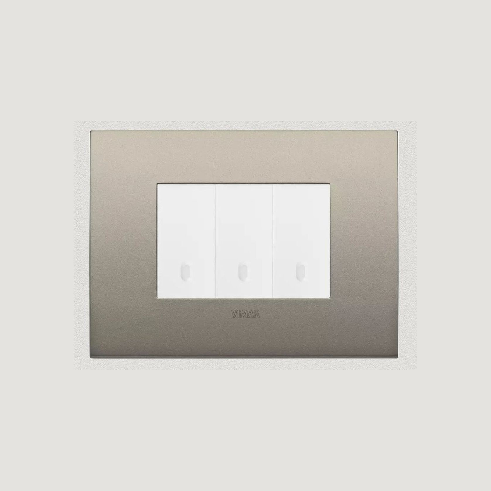 Vimar Eikon Arke Light Switches | Painted Metal gallery detail image