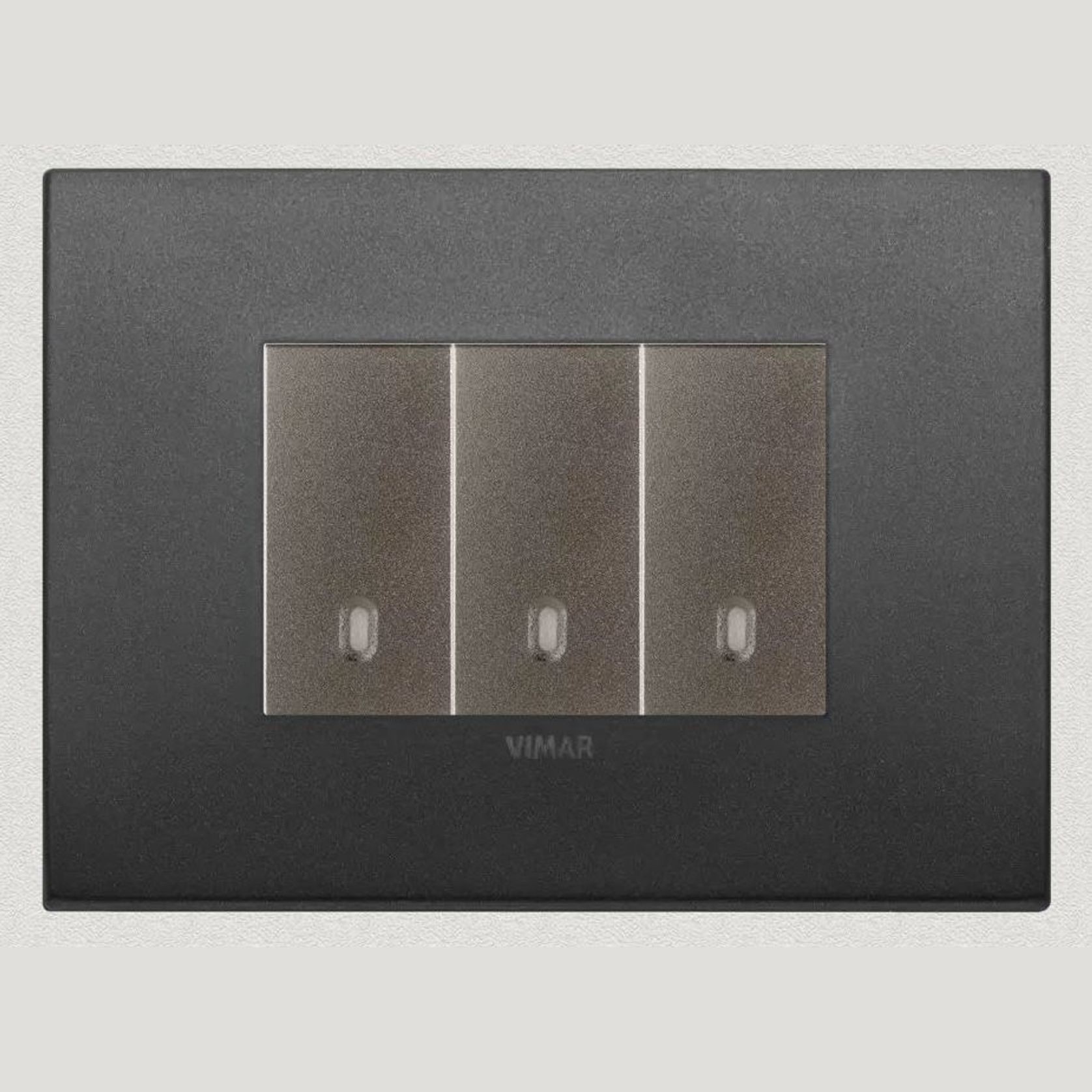 Vimar Eikon Arke Light Switches | Painted Metal gallery detail image