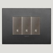 Vimar Eikon Arke Light Switches | Painted Metal gallery detail image