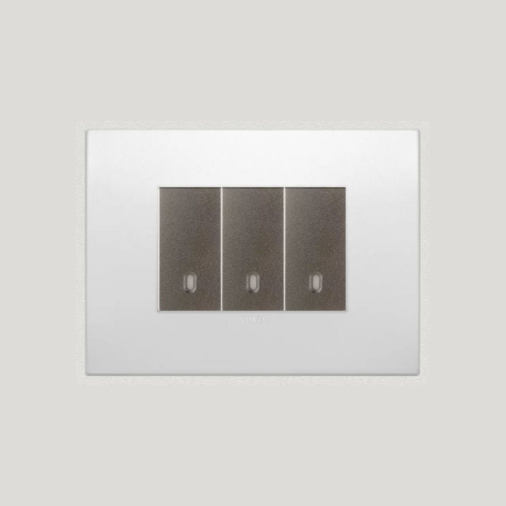 Vimar Eikon Arke Light Switches | Painted Metal gallery detail image