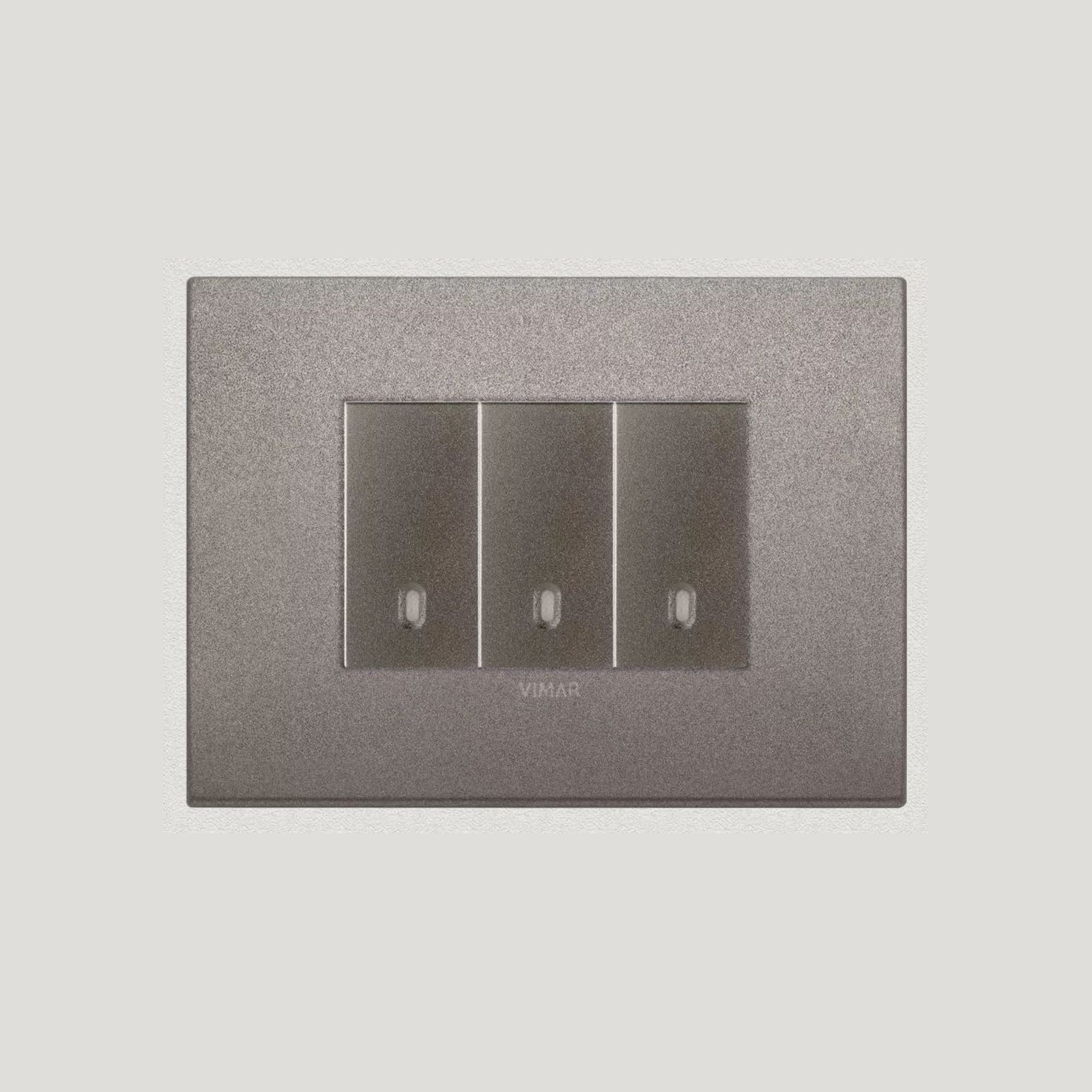 Vimar Eikon Arke Light Switches | Painted Metal gallery detail image