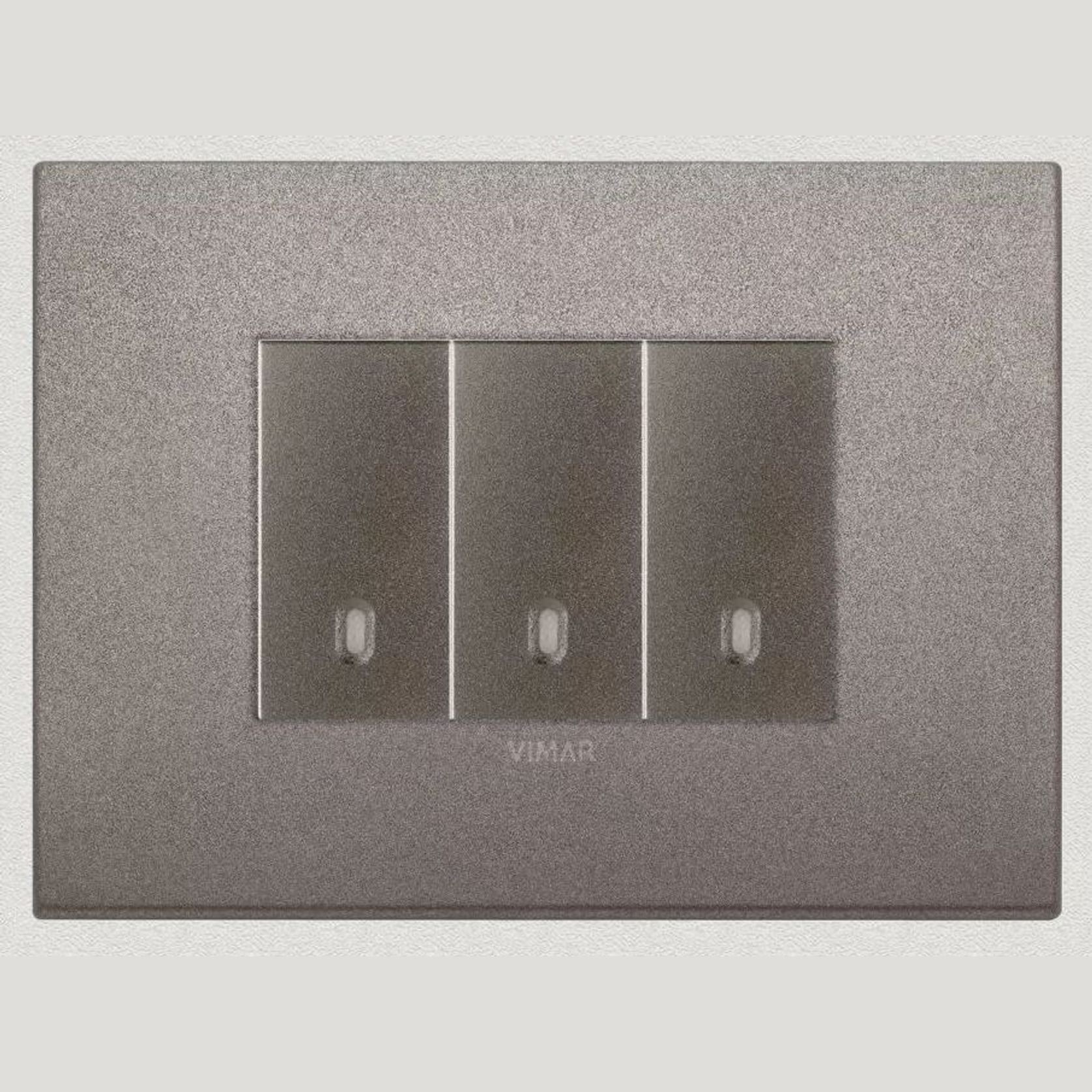Vimar Eikon Arke Light Switches | Painted Metal gallery detail image