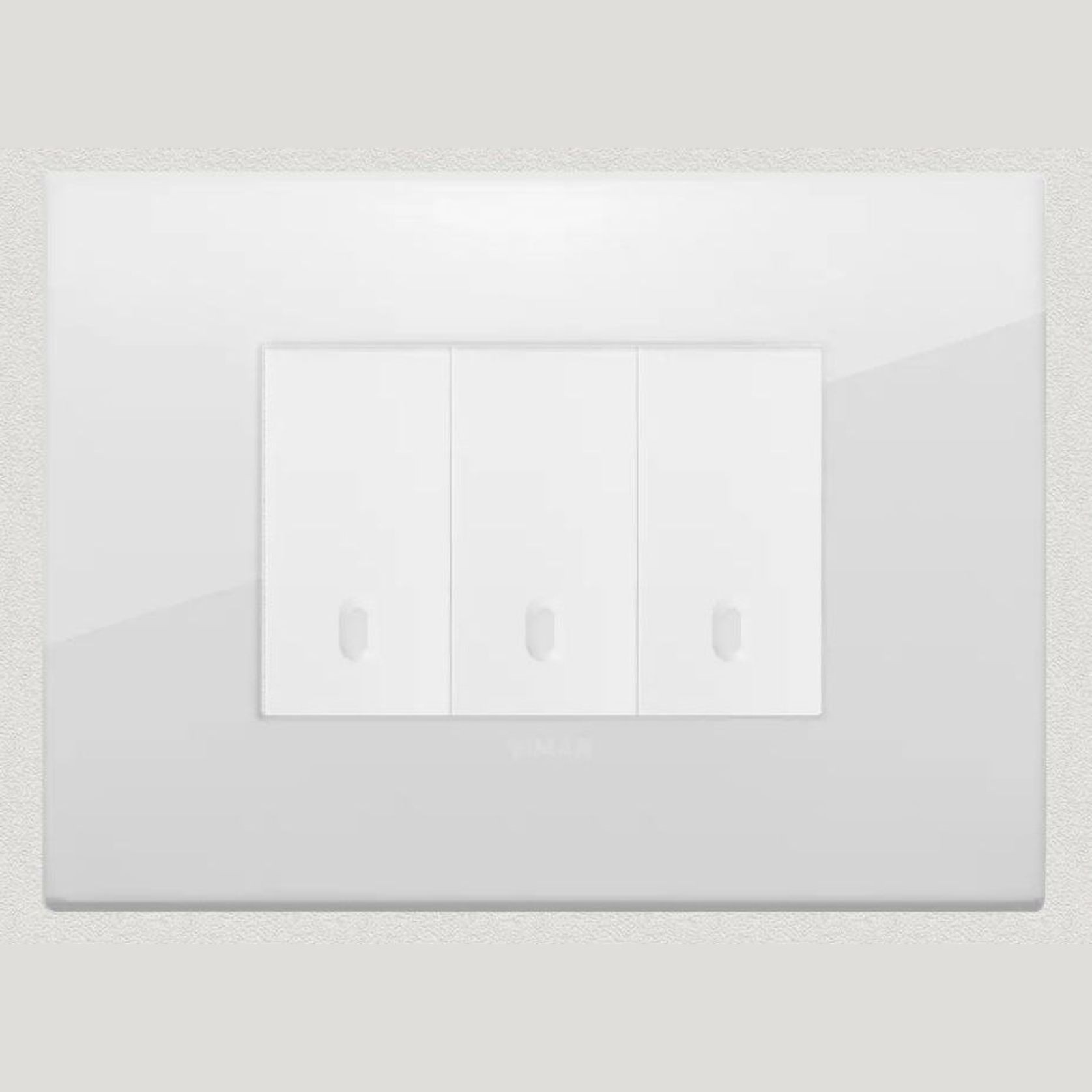 Vimar Eikon Arke Light Switches | Painted Metal gallery detail image