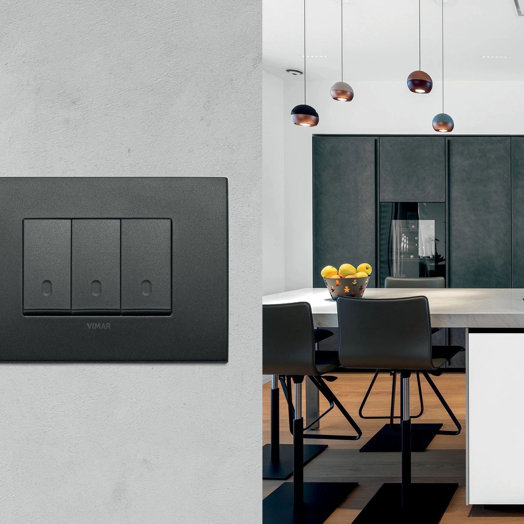 Vimar Eikon Arke Light Switches | Reflex Technopolymer gallery detail image