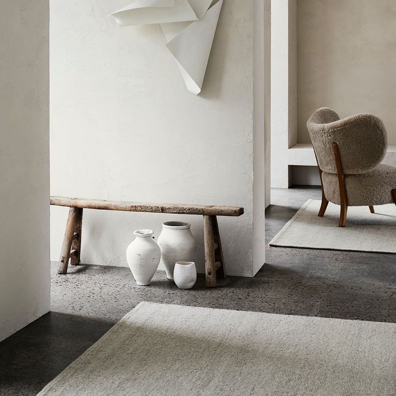 Armadillo Aspen Wool Rug gallery detail image